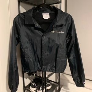 Champion cropped jacket, Size Small